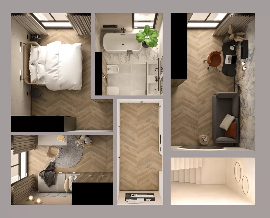 22. Rzuty kondygnacji